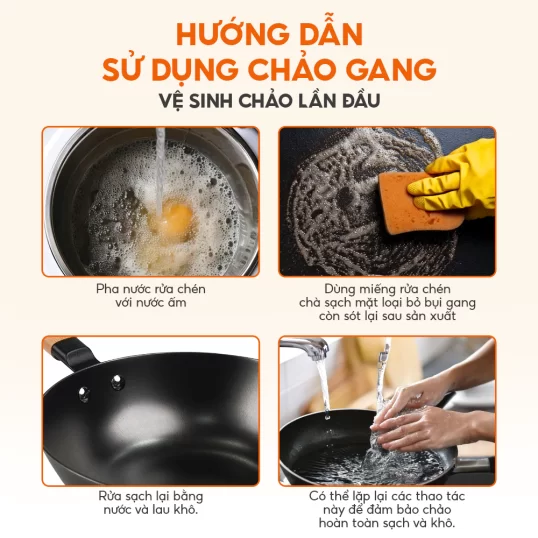 Chảo gang La Gourmet 28cm-347701
