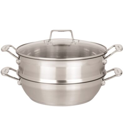 Chảo IM Sâu Lòng Kèm Vỉ Hấp 28cm