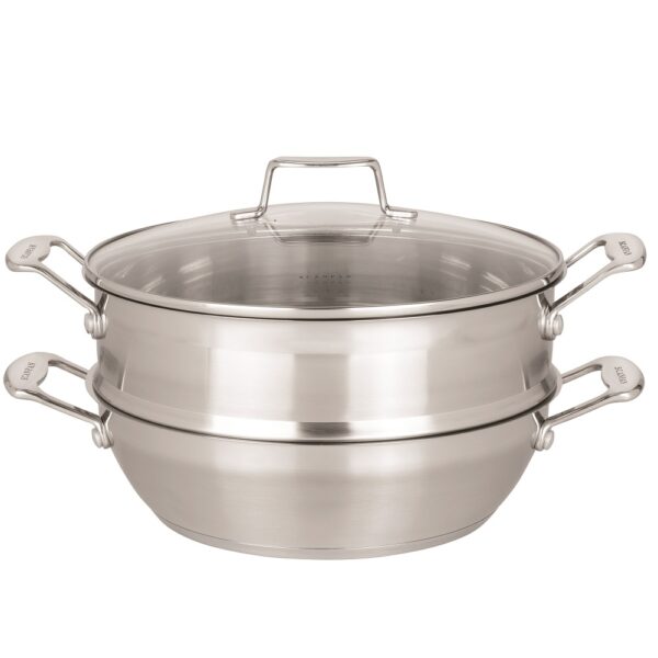 Chảo IM Sâu Lòng Kèm Vỉ Hấp 28cm