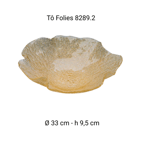 Tô IVV 33cm Follers Gold Glitter 8289.2