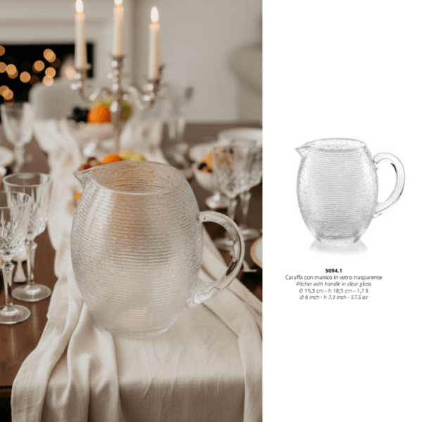Bình Nước 1500ml Trắng MULTICOLOR PITCHER