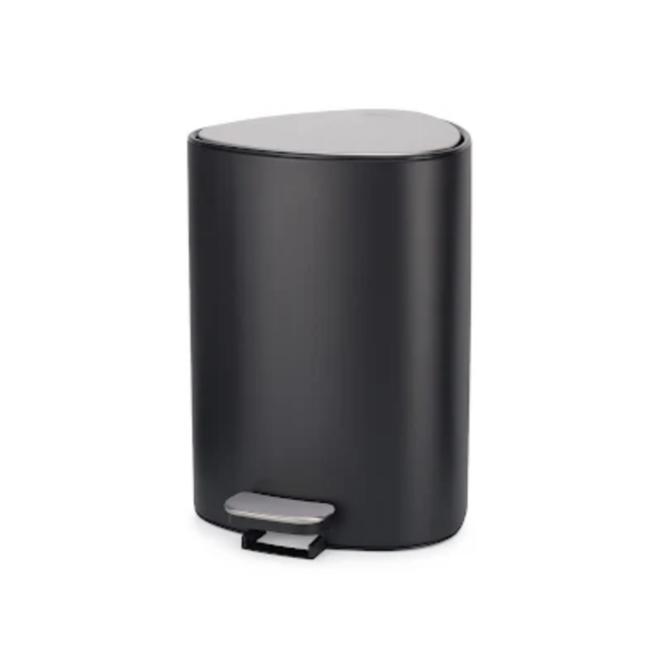 Thùng Rác Có Bàn Đạp Màu Đen Nhám Joseph Joseph EasyStore 5L