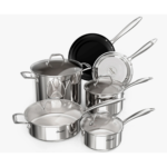 Bộ Nồi Inox Cao Cấp Ciwete 6 Món SS0101-10PC