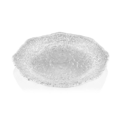 Đĩa Thành Cao Diamante Trắng 32cm 5548.1 IVV