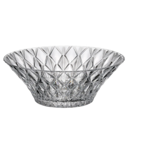 Tô Memphis Trắng 30.5cm Crystal Bohemia