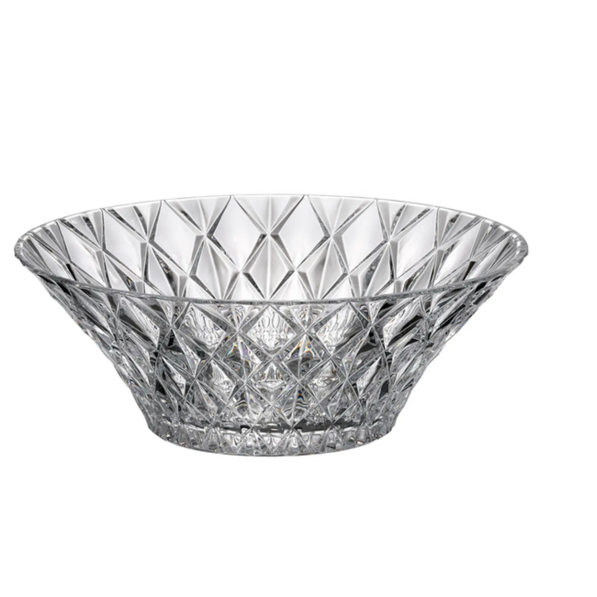 Tô Memphis Trắng 30.5cm Crystal Bohemia 39 Shigeru 68