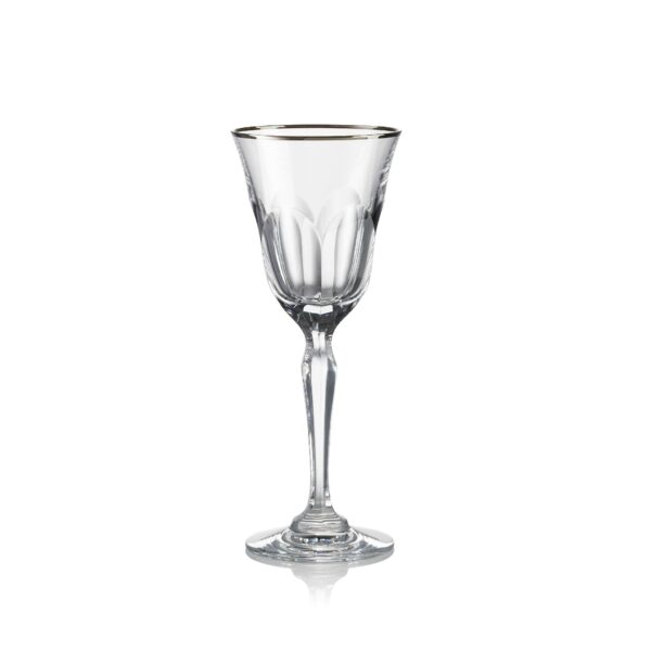 Bộ Ly Vang Đỏ Audile Viền Vàng Set 2