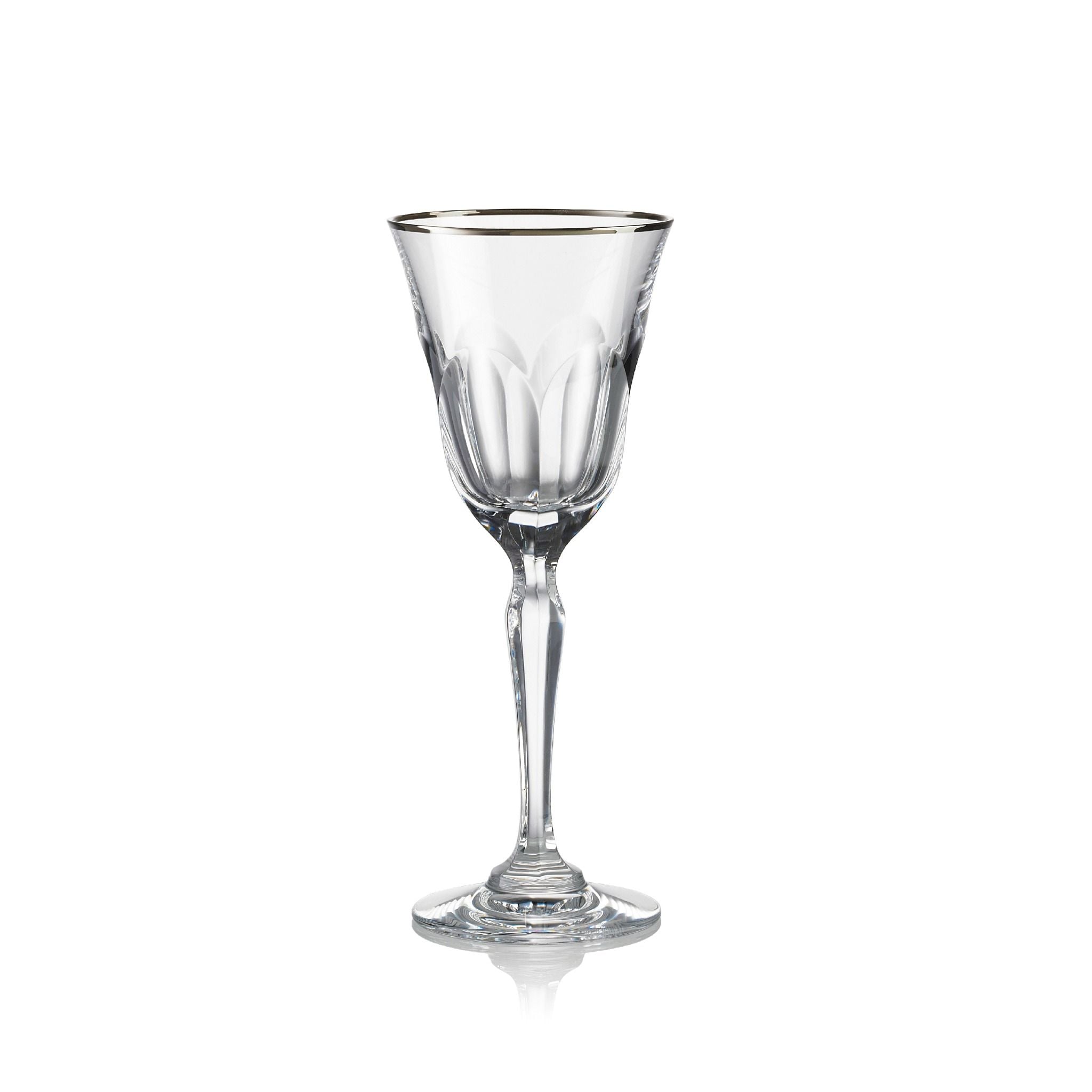 Bộ Ly Vang Đỏ Audile Viền Vàng Set 2