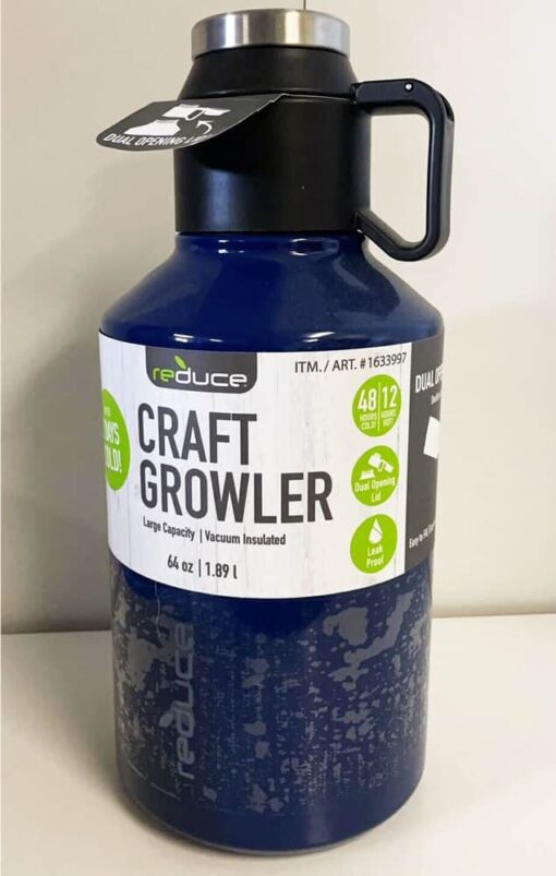 Bình Giữ Nhiệt Craft Growler 1.89L 44 binh giu nhiet reduce craft growler 1 89l blue kl 510x803 1
