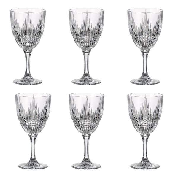 Bộ Ly Vang Đỏ, Trắng Pha Lê Vibes Set 6 380ml