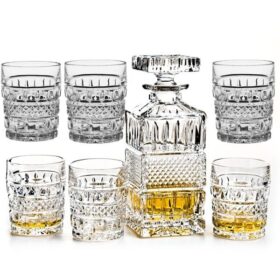 Bộ Bình Rượu Bohemia Brittany Set 6