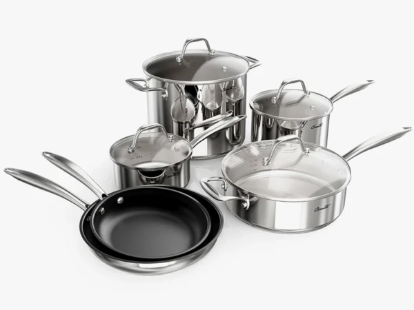 Bộ Nồi Inox Cao Cấp Ciwete 6 Món SS0101-10PC