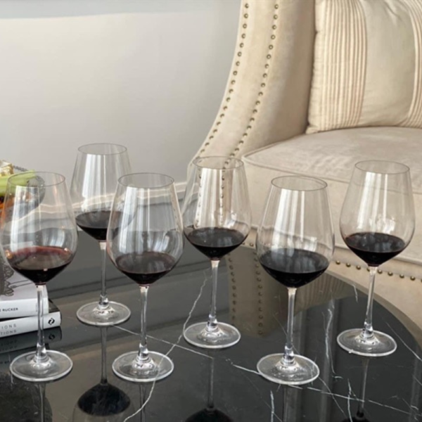 Bộ Ly Vang Đỏ Bohemia Columba 650ml Set 6