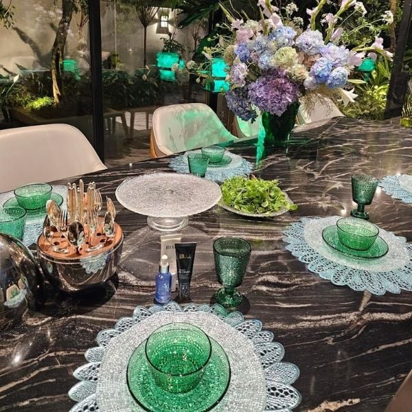 Chân Bồng Diamante 32cm 5542.1 IVV