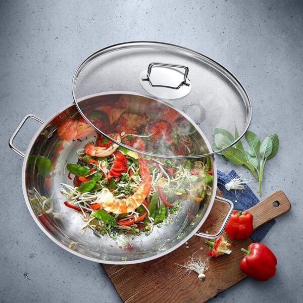 Chảo 2 Quai WMF WOK PARTY 28cm