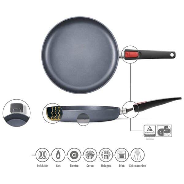 Chảo Woll Diamond 28cm Thành Cao-000872