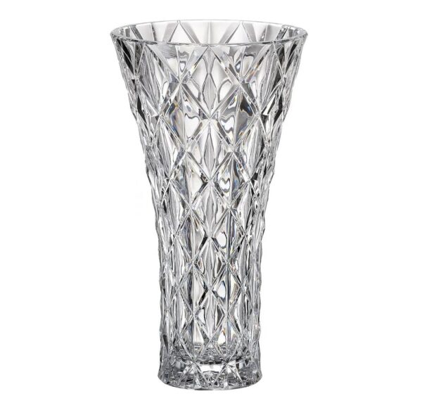 Bình Hoa Bohemia Memphis Trắng 30.5cm