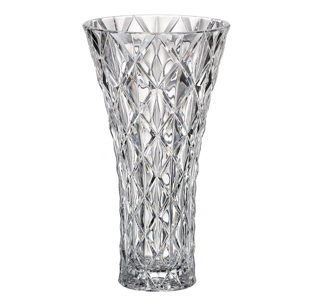 Bình Hoa Bohemia Memphis Trắng 30.5cm 27 Bình Hoa Bohemia Memphis Trắng 30.5cm