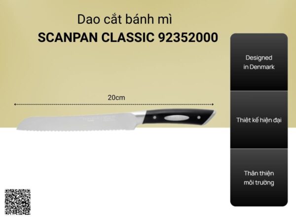 Dao Cắt Bánh Mì 20cm Scanpan