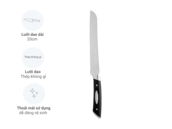 Dao Cắt Bánh Mì 20cm Scanpan