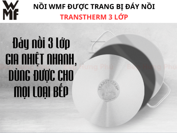 Nồi WMF Kèm Xửng Hấp 16cm 1.5L