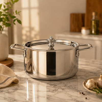 NỒI INOX SCANPAN DENMARK MAITRE’D 16CM – 1,5 LÍT | Thiết Kế Đồng Sang Trọng Chuẩn Bắc Âu