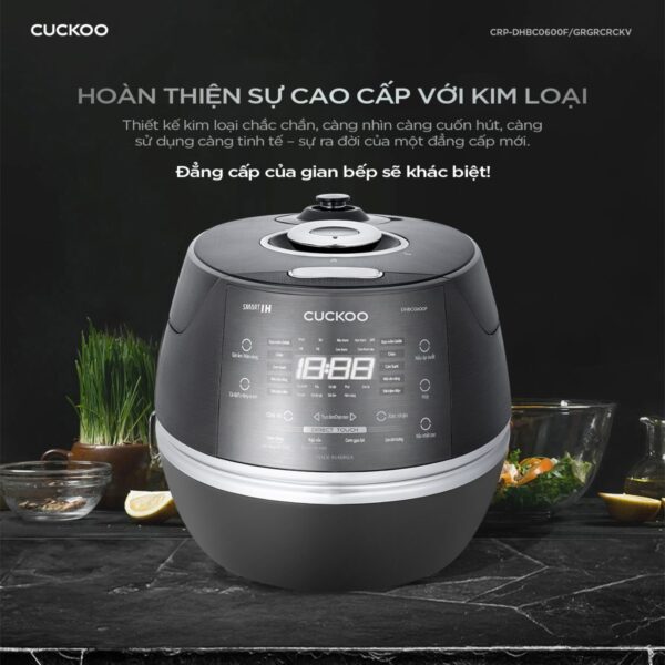Nồi Cơm Điện Cao Tần CUCKOO  CRP-DHBC0600F