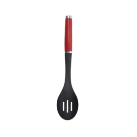 Muỗng Múc Canh Có Rãnh KitchenAid Màu Đỏ