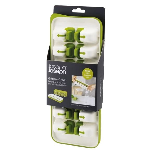 Khay Làm Đá Có Nút Tách Rời Joseph Joseph QuickSnap™ Plus Green