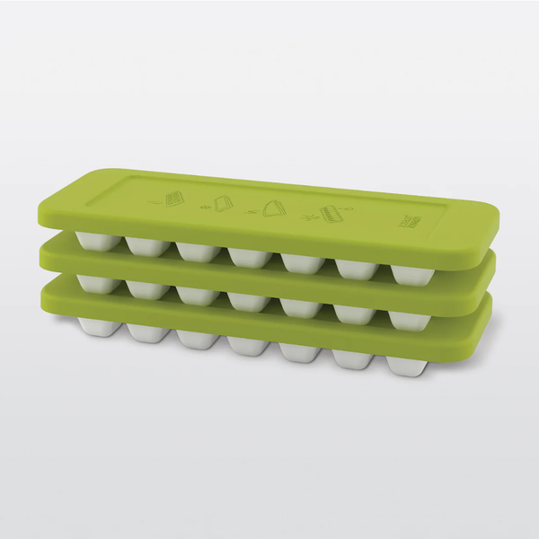 Khay Làm Đá Có Nút Tách Rời Joseph Joseph QuickSnap™ Plus Green