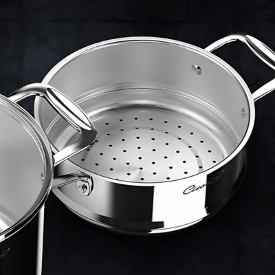 Bộ Nồi Ciwete 7 Món Có Xửng Hấp (Chảo chống dính) SS0103 11PC NEW NS 42 noi inox cao cap ciwete 7 mon co xung hap kem chao chong dinh 3 1 2f029147b2f24a029ebed4da32128966 1024x1024