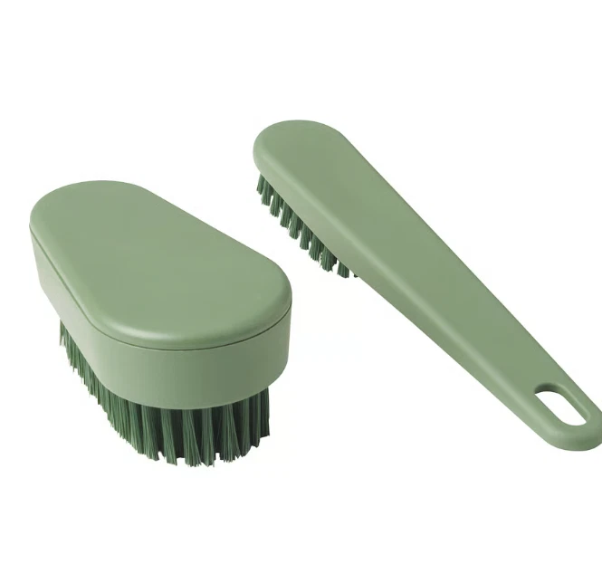 Set 2 Bàn Chải IKEA PEPPRIG Màu Xanh Bộ Đội