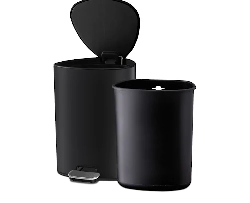Thùng Rác Có Bàn Đạp Màu Đen Nhám Joseph Joseph EasyStore 5L