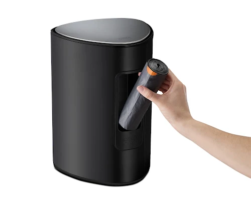 Thùng Rác Có Bàn Đạp Màu Đen Nhám Joseph Joseph EasyStore 5L