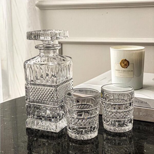 Bộ Bình Rượu Bohemia Brittany Set 6