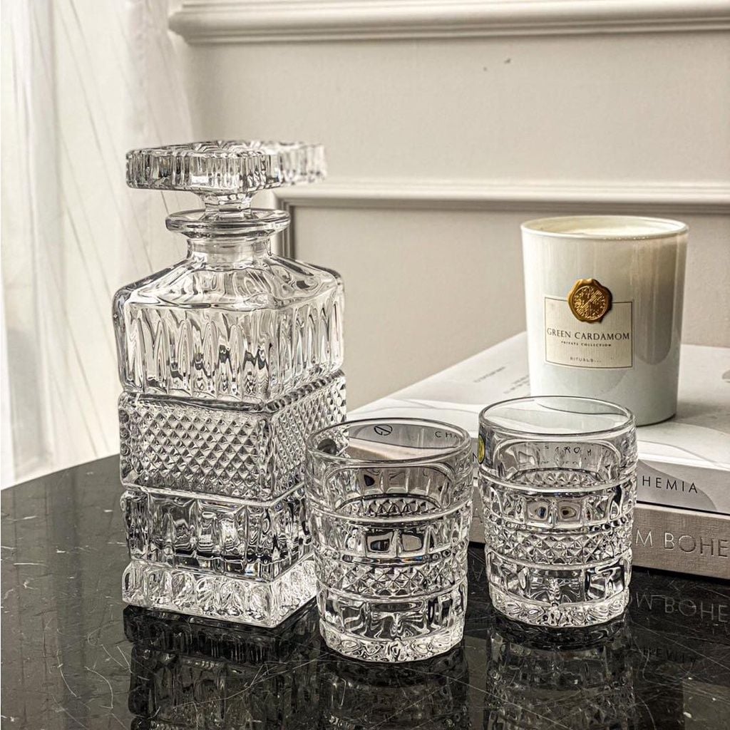 Bộ Bình Rượu Bohemia Brittany Set 6 44