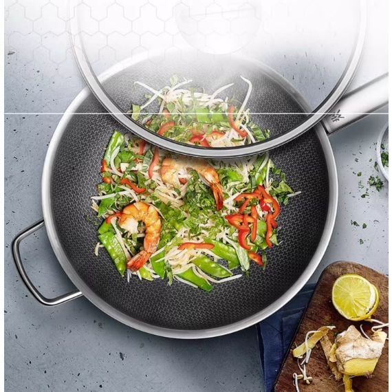 Chảo Inox WMF  Wok Pan 30cm