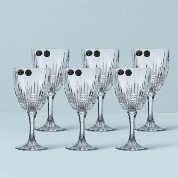Bộ Ly Vang Đỏ, Trắng Pha Lê Vibes Set 6 380ml