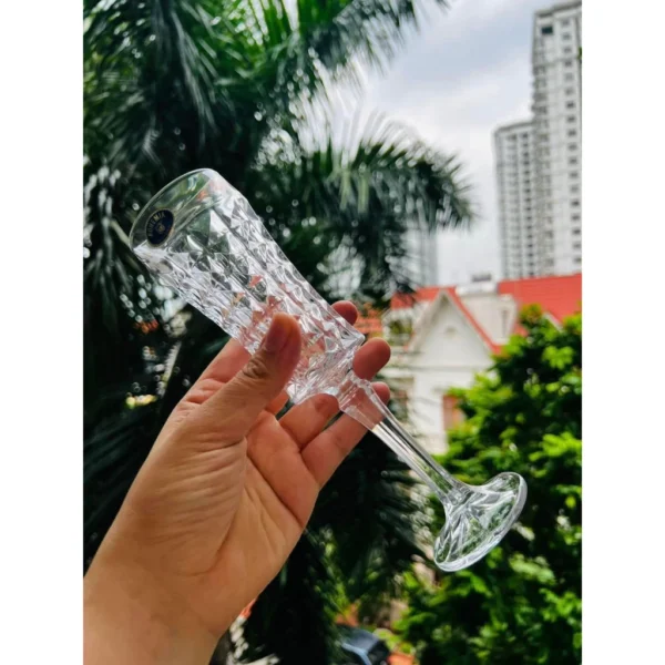 Bộ Ly Vang Trắng Kim Cương 120ml Set 6