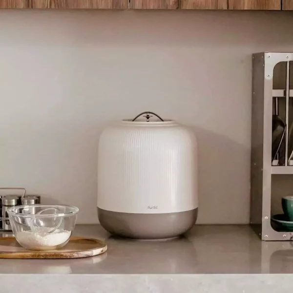 Thùng Gạo Chân Không Hàn Quốc 10kg Đường Kính 26cm