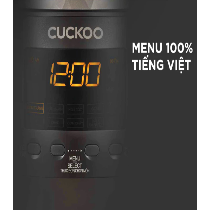 Nồi Cơm Điện Áp Suất Cao Tần CUCKOO 1.8L CRP-R1000F/BKGBCRVNCV 38 vn 11134207 820l4
