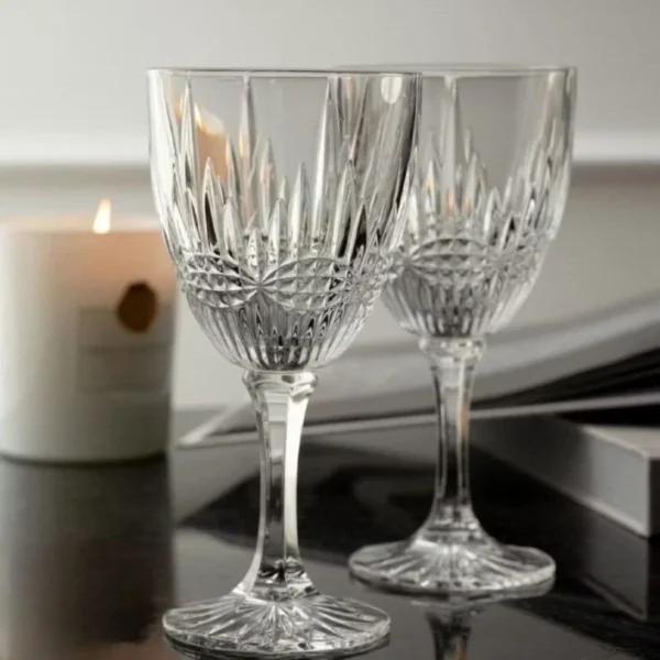 Bộ Ly Vang Đỏ, Trắng Pha Lê Vibes Set 6 380ml