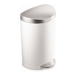 Thùng Rác Simplehuman 10L Màu Trắng