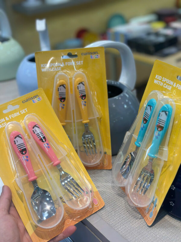 Bộ Thìa Nĩa Thông Minh Smart Cuitisan Kèm Hộp EC10-304Y | EC10-304B | EC10-304P