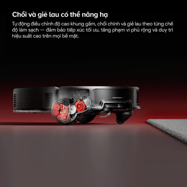 Robot Hút Bụi Lau Nhà Roborock Saros 20 Tự Cấp Xả