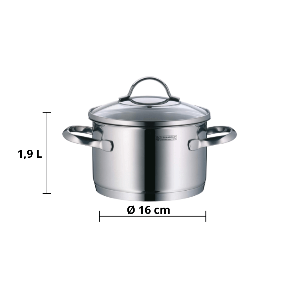 Nồi Inox Cao Cấp Có Nắp WMF Provence Plus 16cm 34