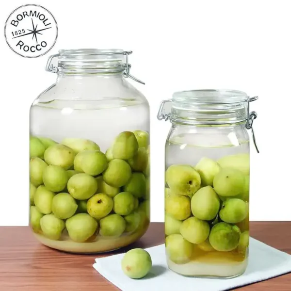 Hủ Thủy Tinh Nắp Cài Kín Hơi Fido 5L