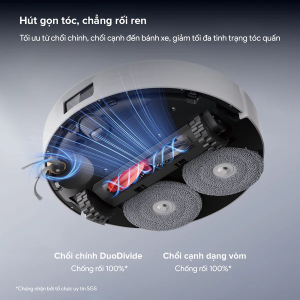 Robot Hút Bụi Lau Nhà Roborock Qrevo 2 Pro