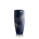 Lọ Hoa Bom Chuồn Chuồn Tím Than 25cm