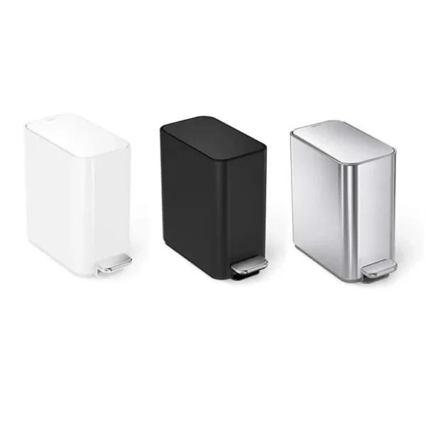 Thùng Rác Simplehuman 5L Chữ Nhật 3 Màu